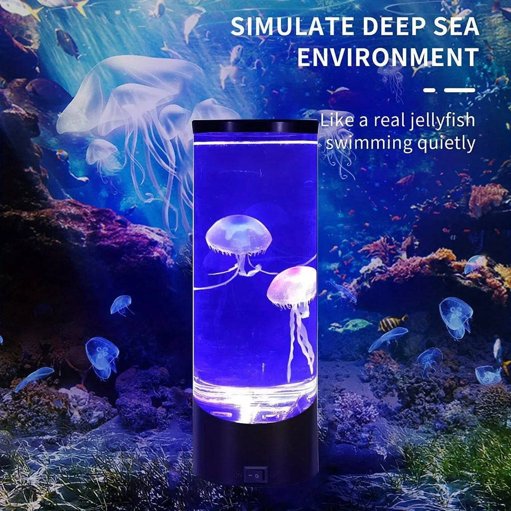 Jellyfish Mood Lamp (Color-Changing + Remote)