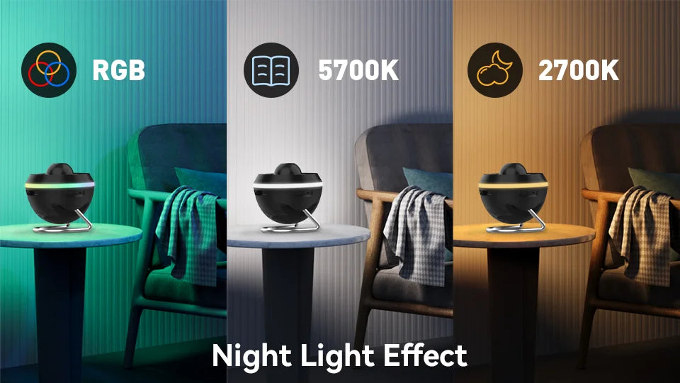 Galaxy Star Projector (12-in-1 + Remote)