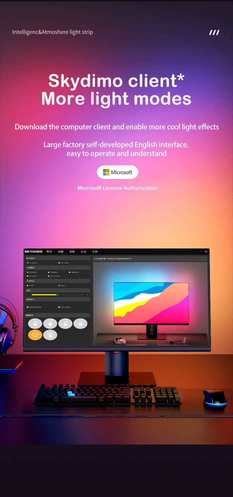 RGB Monitor Backlight (24–34″)