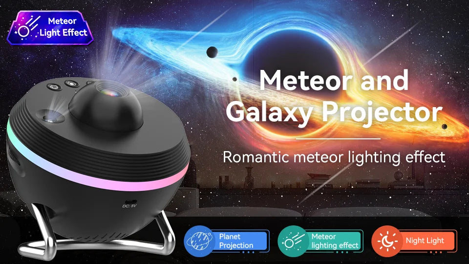Galaxy Star Projector (12-in-1 + Remote)