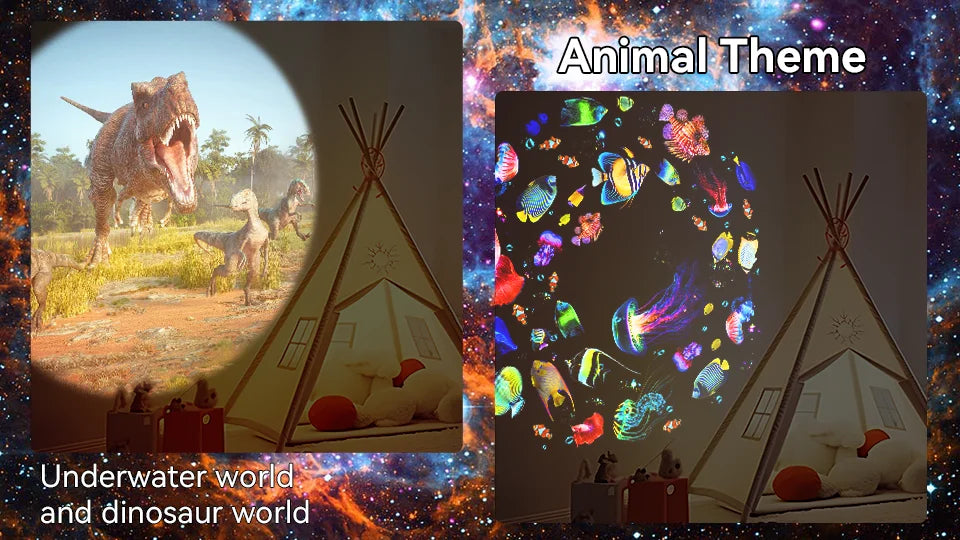 Galaxy Star Projector (12-in-1 + Remote)