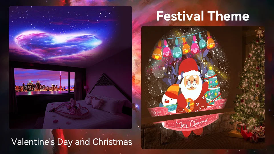 Galaxy Star Projector (12-in-1 + Remote)