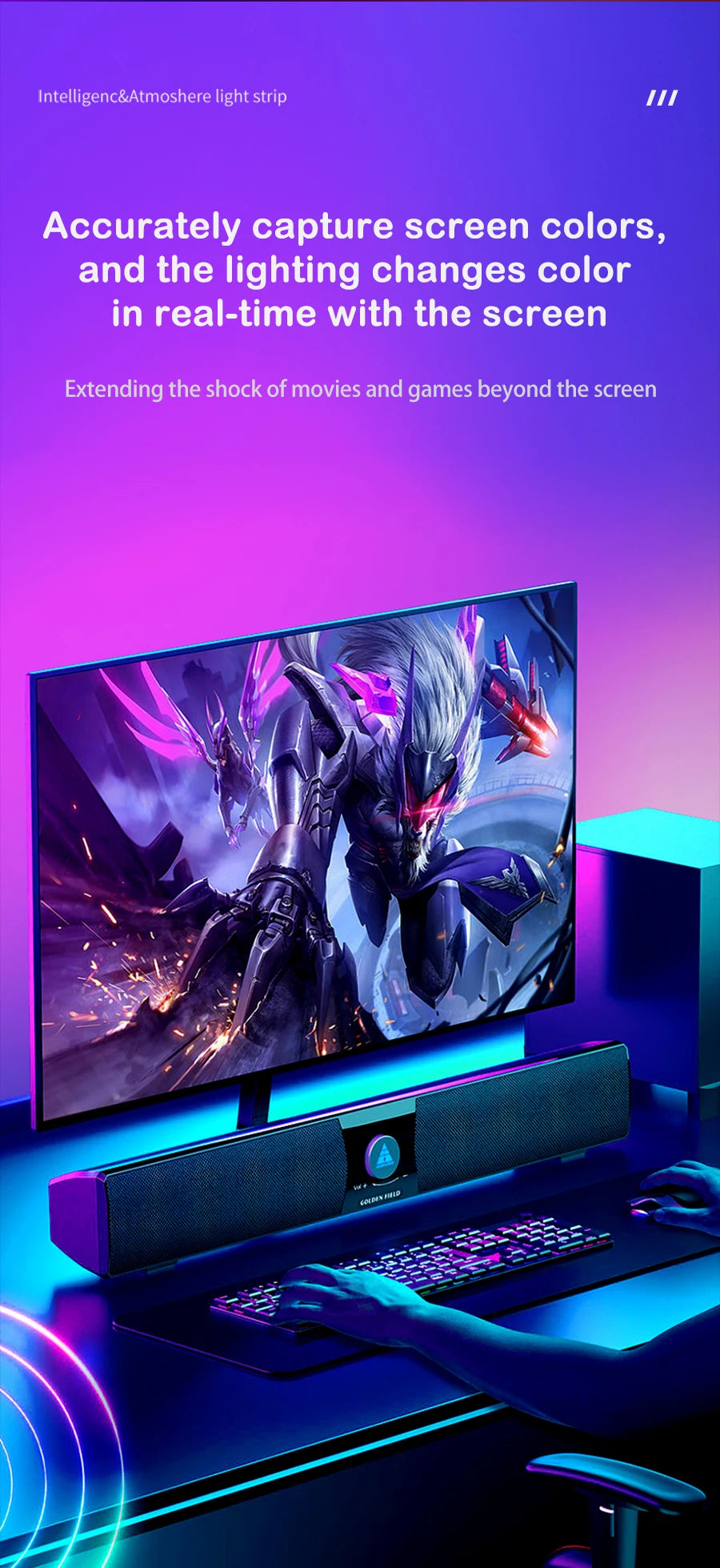 RGB Monitor Backlight (24–34″)