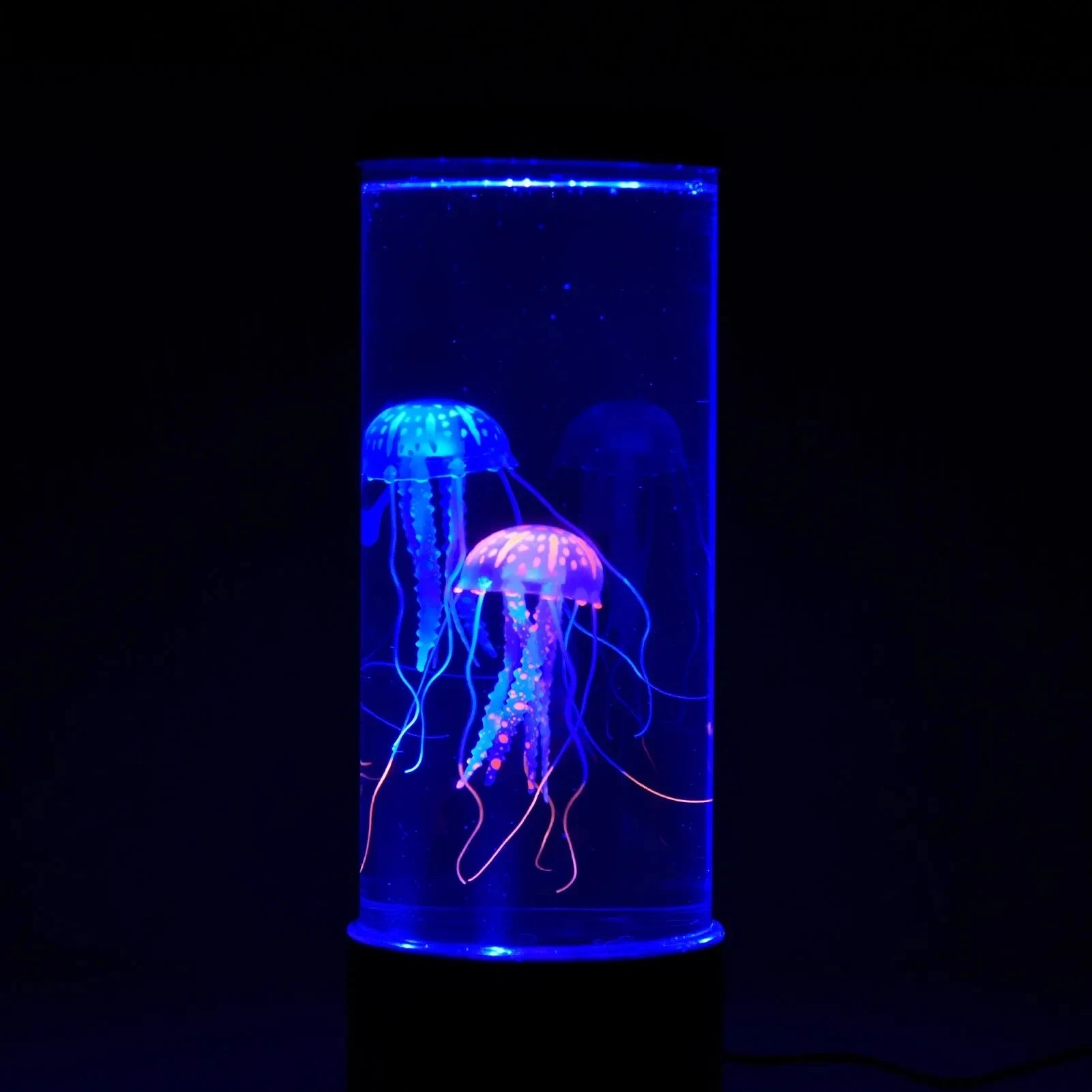 Jellyfish LED Lamp – Color-Changing Mood Light • Remote Control Aquarium Effect