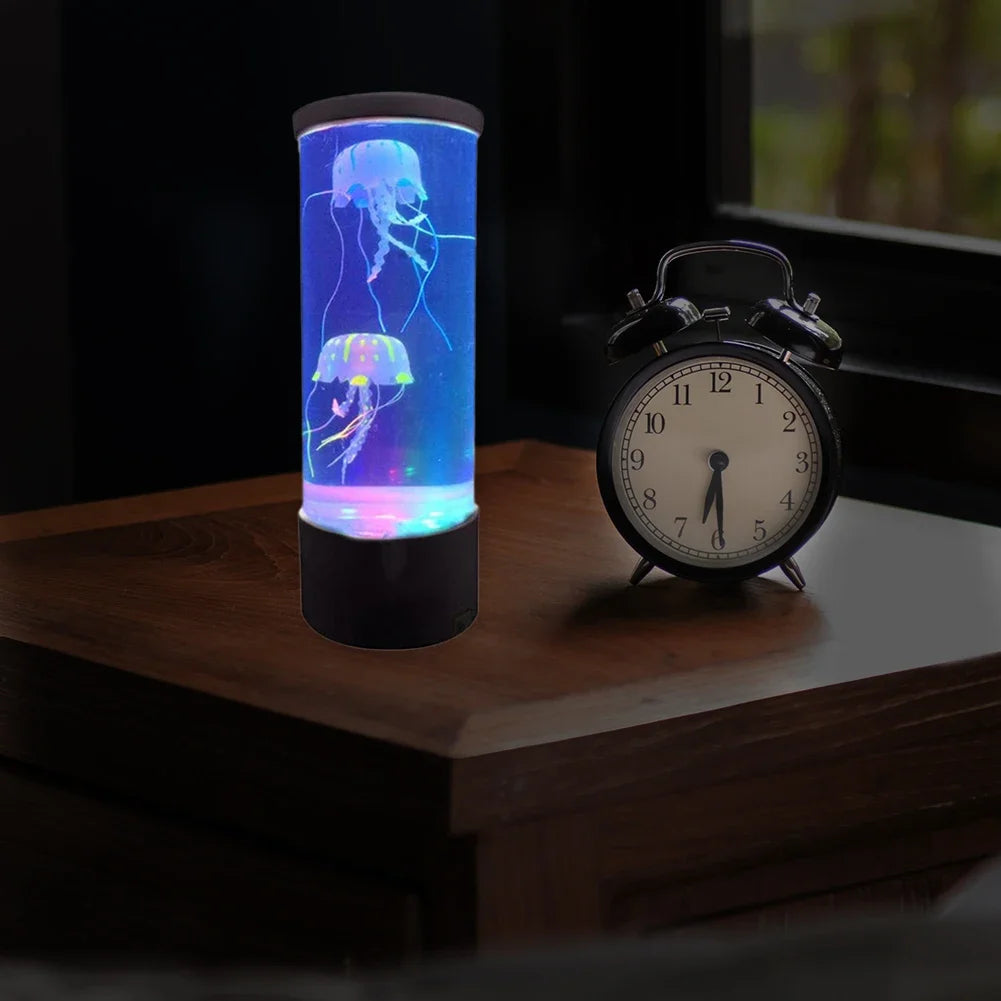 Jellyfish Mood Lamp (Color-Changing + Remote)