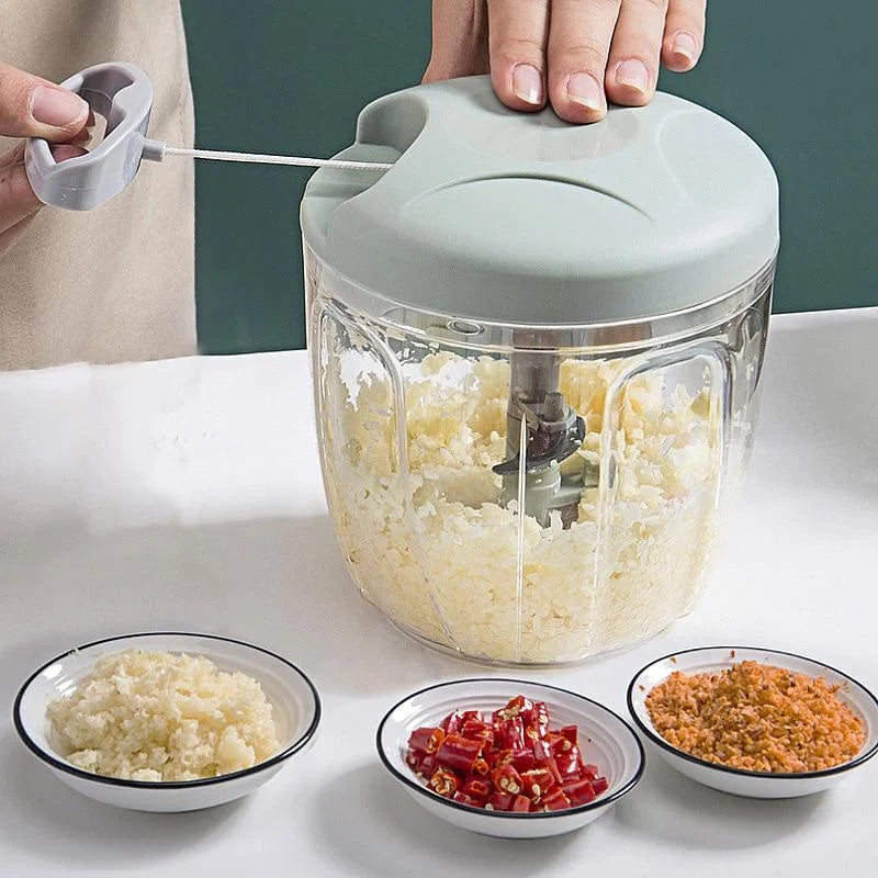 Premium Electric Garlic Chopper – 500/900ml | Fast & Easy Food Prep