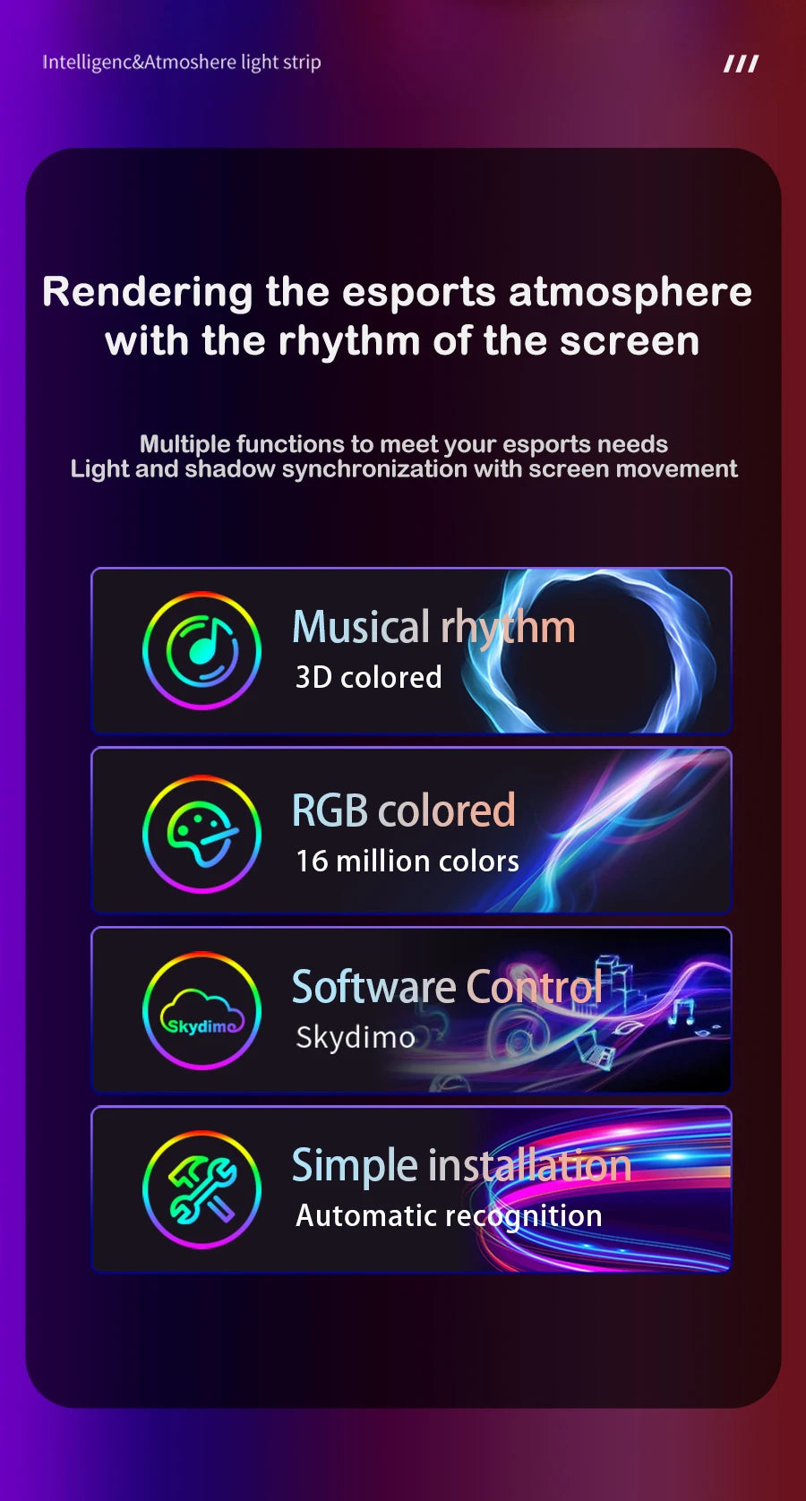 RGB Monitor Backlight (24–34″)