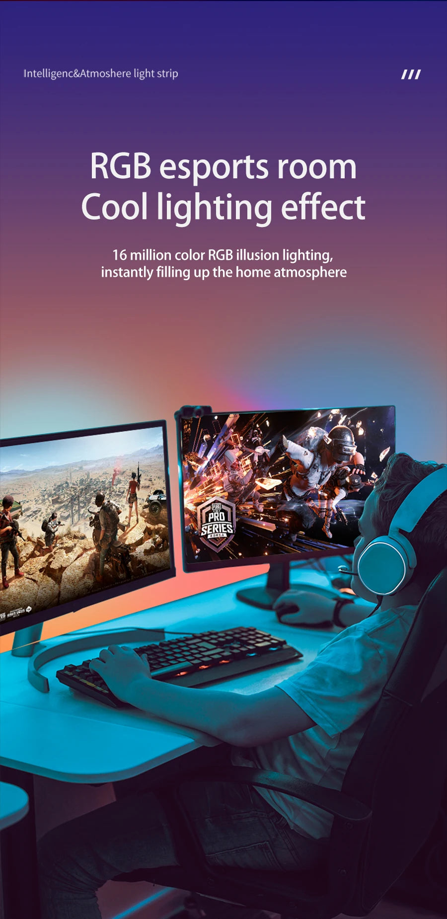 RGB Monitor Backlight (24–34″)